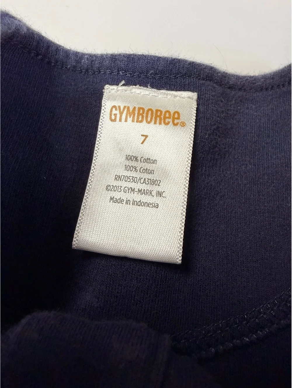 Gymboree Girls Size 7 Navy Green Colorblock Dress Brightest in Class